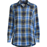 Flannel Boyfriend Long Sleeve Shirt