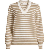 Women's Drifter Set in Sleeve Vneck Sweater