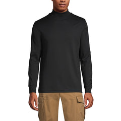 Men's Tall Cotton Supima Mock Turtleneck