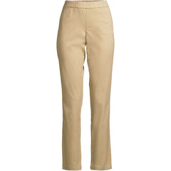 Women's Tall Mid Rise Pull On Chino Ankle Pants