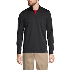 School Uniform Men's Textured Quarter Zip Pullover