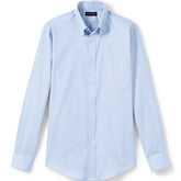 Men's Long Sleeve No Iron Pinpoint Dress Shirt