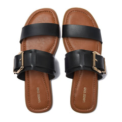 Women's Essential Buckle Slides