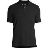 Men's Short Sleeve Tailored Banded Mesh Polo Shirt
