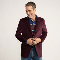 Men's Velvet Blazer