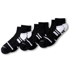 Women's Performance Cushion Quarter Crew Socks 3 Pack