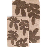 Chesapeake Monte Carlo Cotton Anti Skid 2 Piece Bath Rug Set