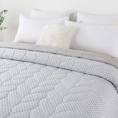 Waverly Antimicrobial Cotton Reversible Down Alternative Bed Blanket