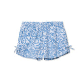 Girls Knit Side Bow Shorts