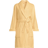 Women's Soft Terry Long Sleeve Knee Length Robe