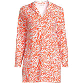Women's SunShade UPF 50 Hooded Mini Swim Swim Cover-Up Dress