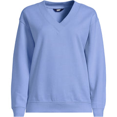 Women's Long Sleeve Serious Sweats V-neck Sweatshirt