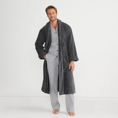Men's Tall Calf Length Turkish Terry Robe