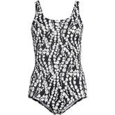 Women's Plus Size Mastectomy Chlorine Resistant Tugless One Piece Swimsuit Soft Cup