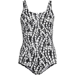 Women's Plus Size Tugless Low Leg One Piece Swimsuit