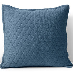 Solid Diamond Double Voile Pillow Sham