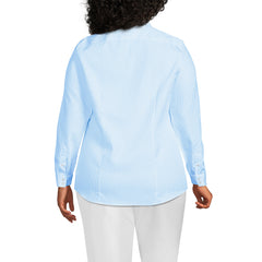Plus Size No Iron Button Front Shirt