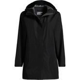 Women's Waterproof Hooded Packable Rain Jacket
