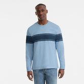 Men's Tall Long Sleeve Slub Crew