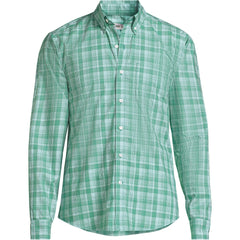 Men's Big and Tall Long Sleeve Poplin Shirt
