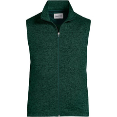Unisex Sweater Fleece Zip Front Vest