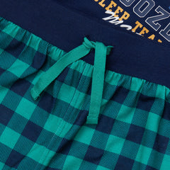 Kids Short Sleeve Top and Jogger Bottom Pajama Set
