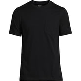 Men's Big and Tall Short Sleeve Cotton Supima Tee With Pocket