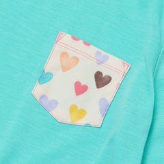 Kids Soft Jersey Pocket Sleep Top