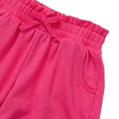Girls French Terry Paper Bag Shorts