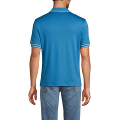 Men's Short Sleeve Tipped Welt Pocket Supima Polo