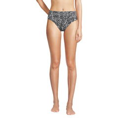 Women's Chlorine Resistant Pinchless High Waisted Bikini Bottoms