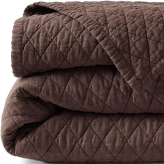 Solid Diamond Double Voile Quilt