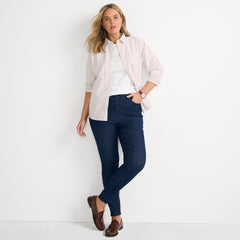 Women's Plus Size High Rise Stretch Denim Skinny Jeans