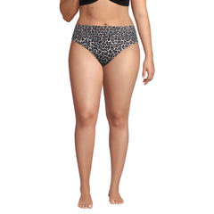 Women's Plus Size Mid Rise Bikini Bottoms