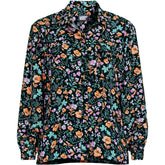 Women's Creaseless Long Sleeve Utility Top