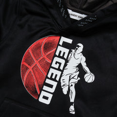 Kids Husky Athletic Lightweight Hooded Sweatshirt