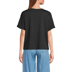 Women's Oversized Supima Short Sleeve Crew Neck T-Shirt
