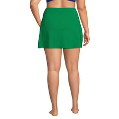 Women's Plus Size Tummy Control Swim Skirt