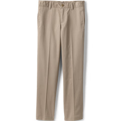Boys Tailored Fit Blend Iron Knee Plain Front Pants