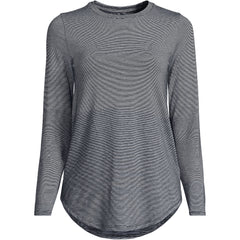 Women's Petite Long Sleeve Cooling Performance Tunic Tee