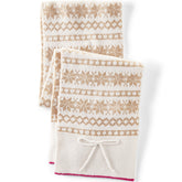 Women's CashTouch Pattern Knit Scarf