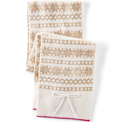 Women's CashTouch Pattern Knit Scarf