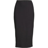 Women's Petite Starfish Side Zip Midi Skirt