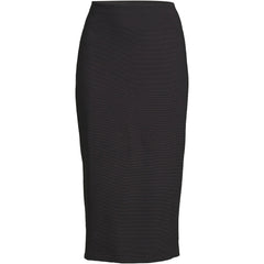 Women's Petite Starfish Side Zip Midi Skirt