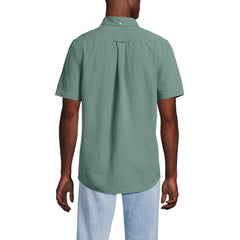 Men's Big and Tall Short Sleeve Seersucker Shirt