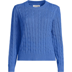 Women's Drifter Classic Cable Crew Neck Sweater