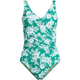 Women's SlenderSuit Wrap One Piece Swimsuit