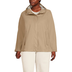 Women's Plus Size Squall Waterproof Rain Slicker Jacket