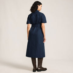 Women's Cotton Poplin Button Front Dress