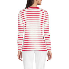 Supima Cotton Long Sleeve V-Neck T-Shirt